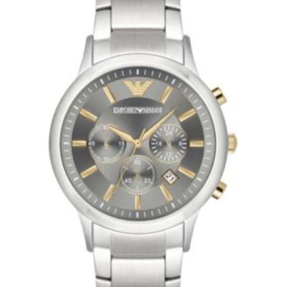 Renato Chronograph Grey Dial Men's Watch 43MM